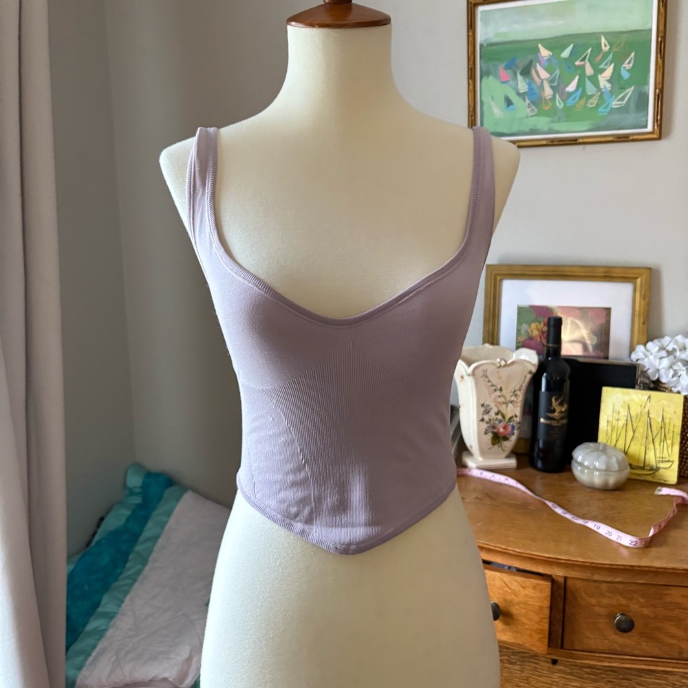 Urban Outfitters Out From Under Seamless Corset Tank Lavender M/L
